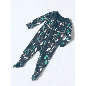 COTTON ON BABY Infant 3-6 Mos Polar Bear Ski 1-piece Sleeper